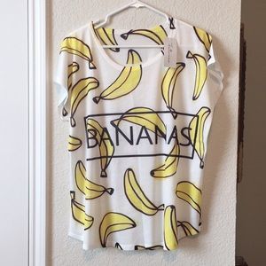 BANANAS Tee - NEVER WORN
